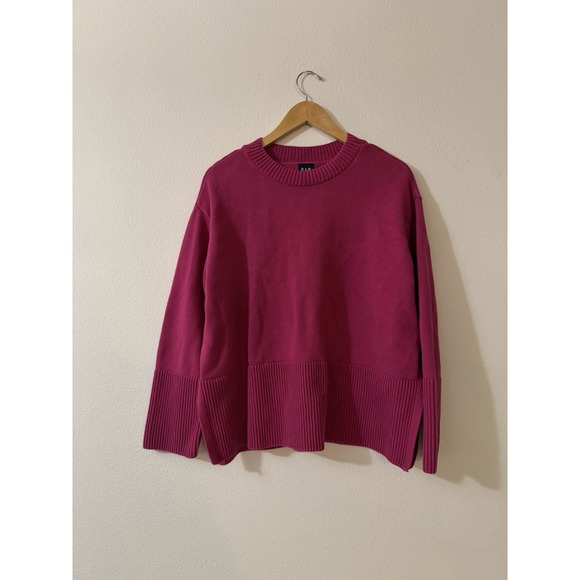 GAP Sweaters - GAP Ladies' Cotton Sweater, Color Pink, Size XL (177)